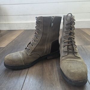 UGG Kilmer II Green Suede Boots
